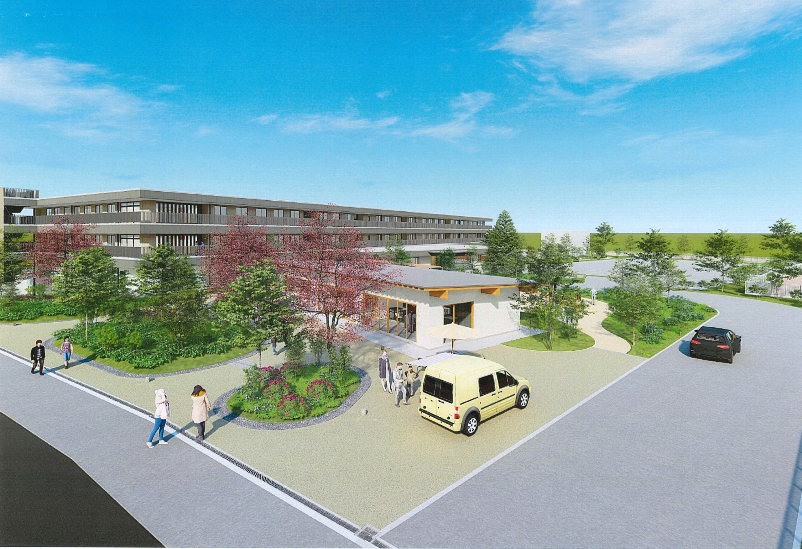 たんぽぽの家＆柴胡苑建替え完成予想図